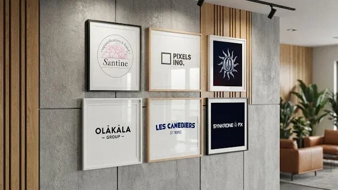 Mur de logos clients KB-COM — Agence Web Tours